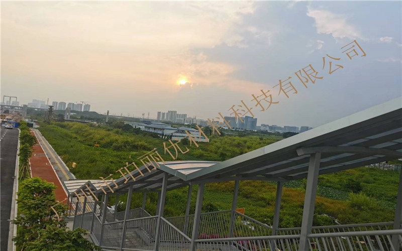 南大干线天桥正式竣工
